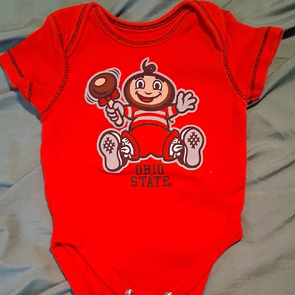 Ohio State Red Kids One Piece